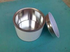 tinplate round can